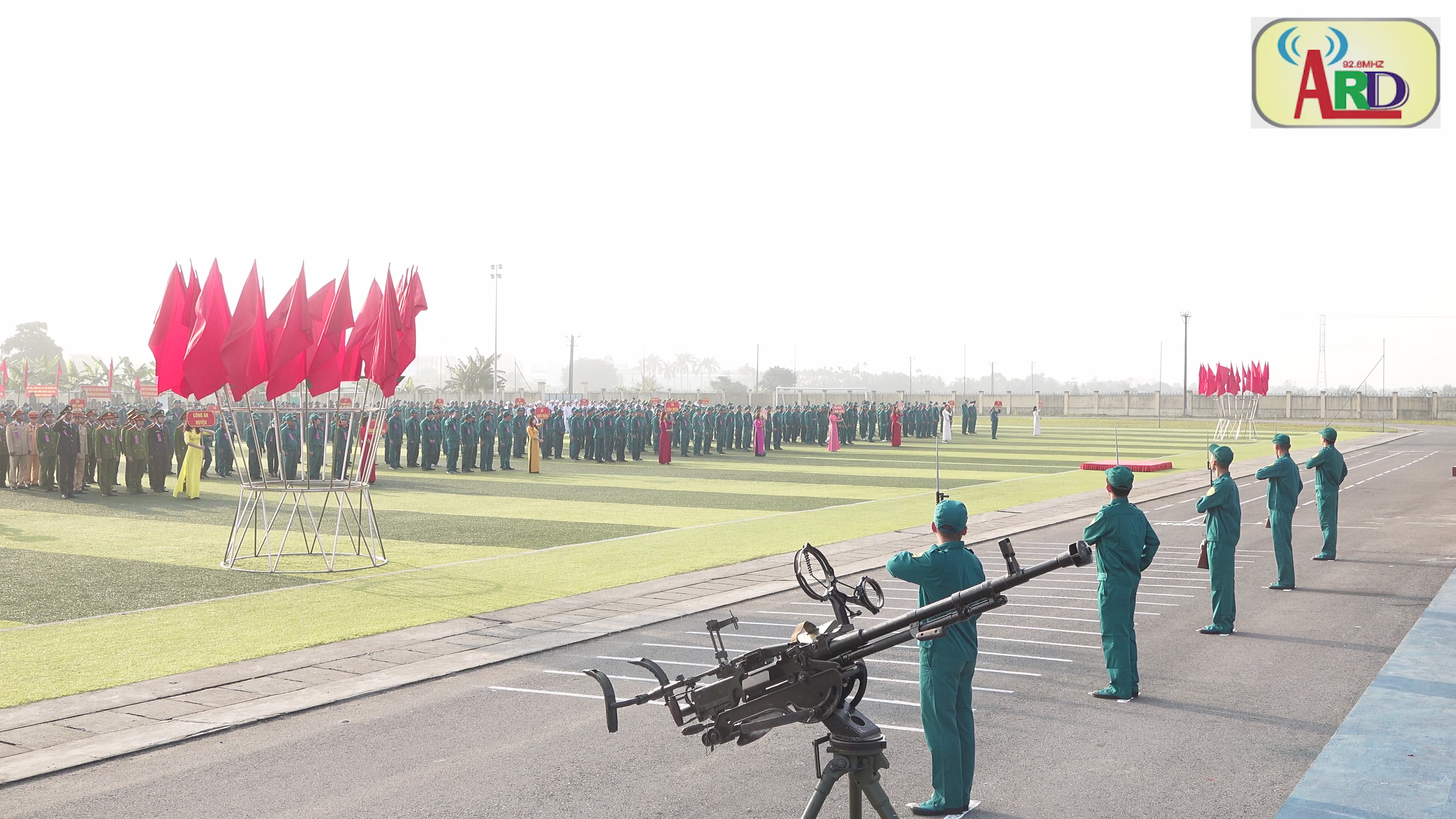 Huyện An Lão tổ chức lễ ra quân huấn luyện năm 2023