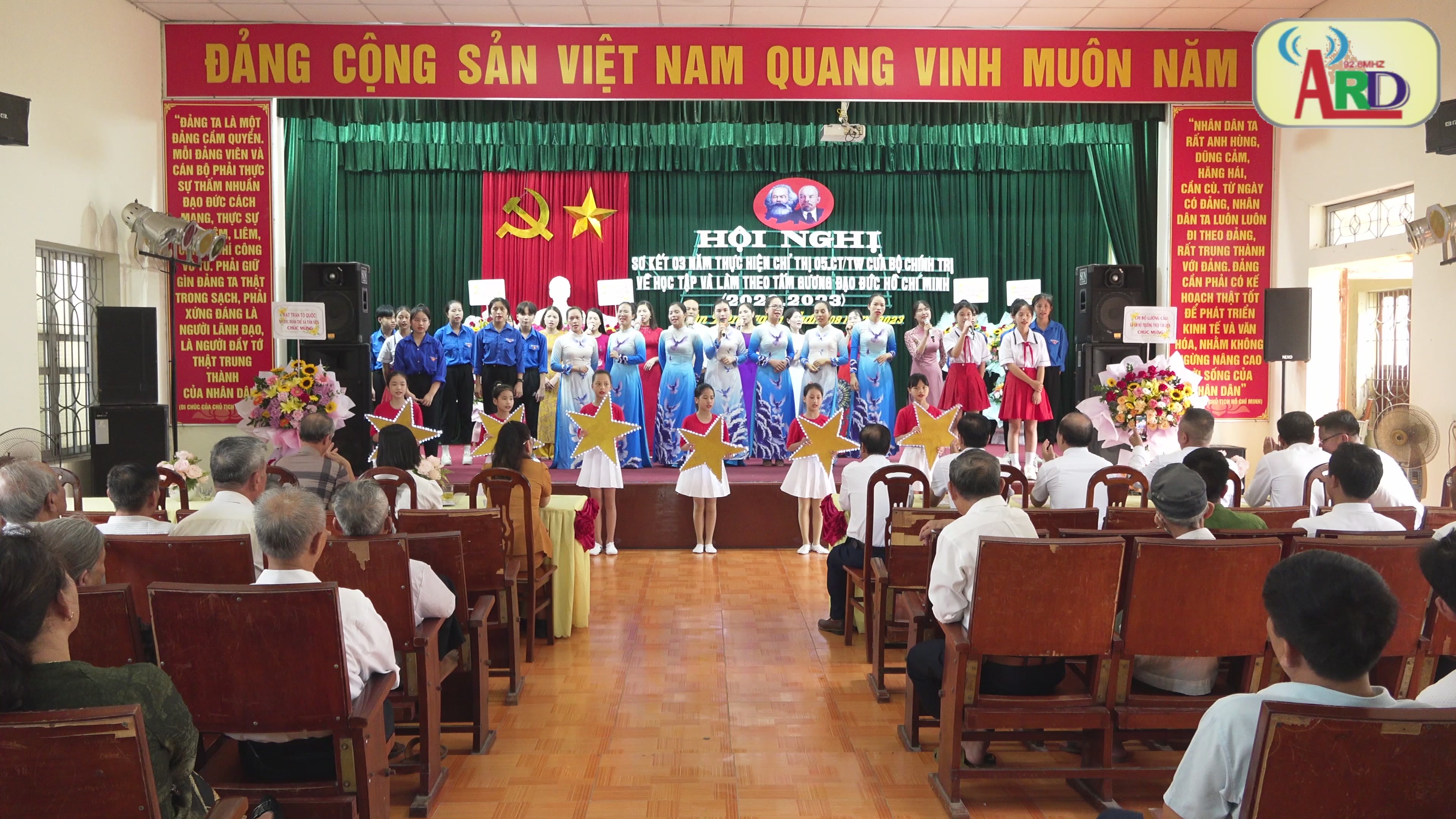 Đảng ủy xã Tân Viên  sơ kết triển khai thực hiện chỉ thị 05 của BCT về đẩy mạnh học tập và làm theo tư tưởng, đạo đức, phong cách Hỗ Chí Minh
