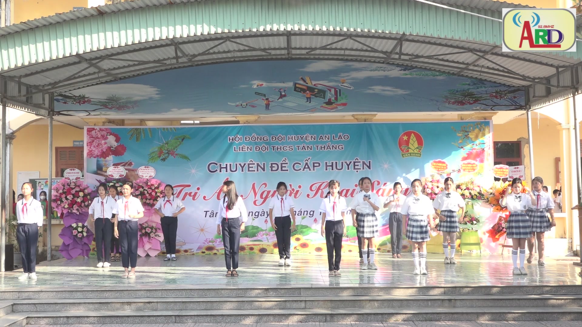 Trường THPT Tân Thắng tổ chức chuyên đề tri ân người khai sáng