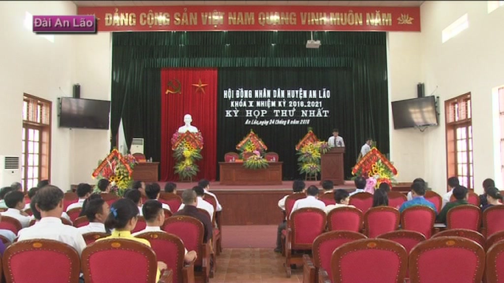 Huyện An Lão tổ chức kỳ họp thứ nhất HĐND huyện khoá 5 nhiệm kỳ 2011-2016