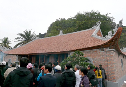 Khánh thành đền thờ Nữ tướng Lê Chân thuộc quần thể di tích Núi Voi 